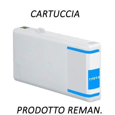 CART.REMAN. EPSON T7012 CYANO