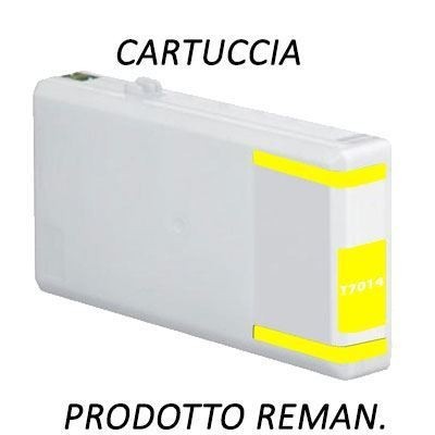 CART.REMAN. EPSON T7014 YELLOW