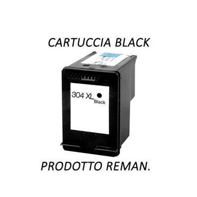 CART. RIGENERATO HP 304XL  NERO