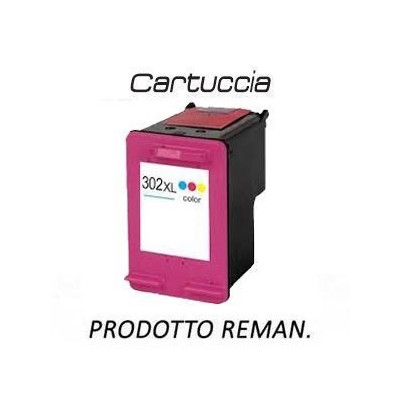 CART. RIGENERATO HP FU67AN 302XL COLORE