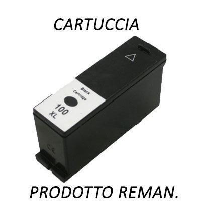 CART.REMAN. LEXMARK L100XL BK