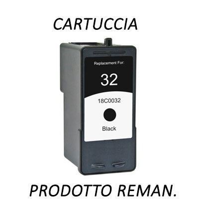 CART.REMAN. LEXMARK 18C0032-32 BK