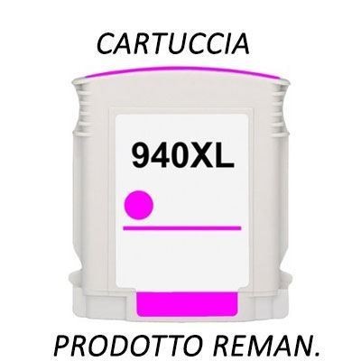 CART.REMAN. HP C4908AE 940XL MAGENTA