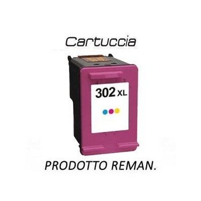 CART.REMAN. HP FU67AN 302XL COLOR