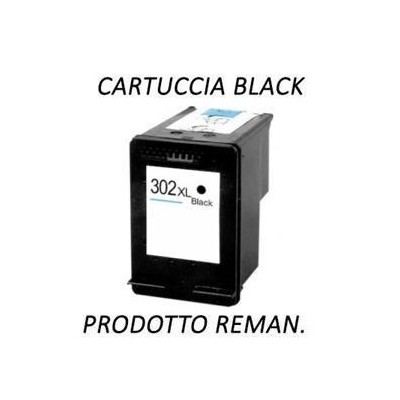 CART.REMAN. HP FU68AN 302XL BK