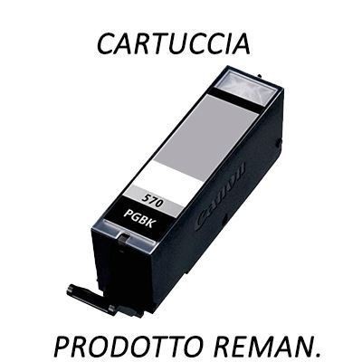 CART.REMAN. CANON PGI570 BK