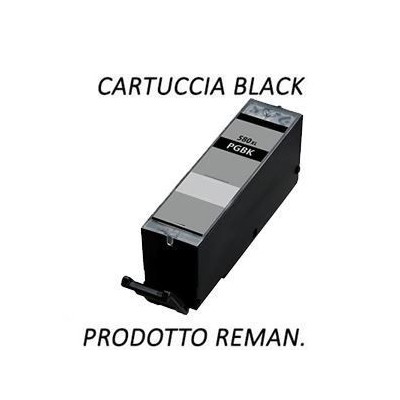CART.REMAN. CANON PGI580XL BLACK