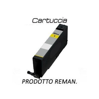 CART.REMAN. CANON CLI581XL YELLOW