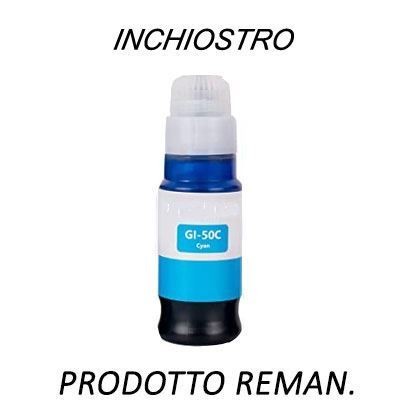 RICARICA REMAN. CANON GI-50 CIANO 70ML