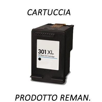 CART.REMAN. HP CH563A 301XL BK