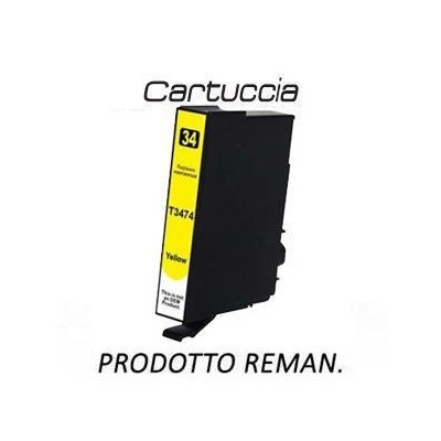CART.REMAN. EPSON T3474 YE