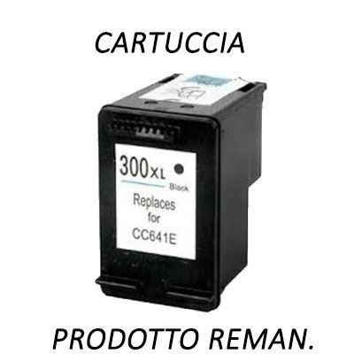 CART.REMAN. HP CC641EE 300XL BK
