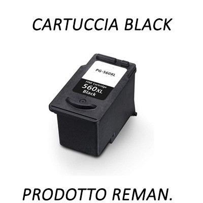 CART.REMAN. CANON PG-560XL  BK