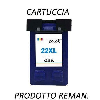 CART.REMAN. HP C9352AE 22XL COL