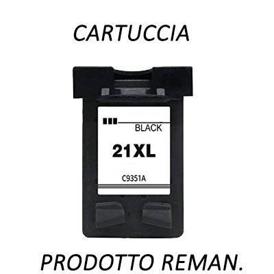 CART.REMAN. HP C9351 21XL BK