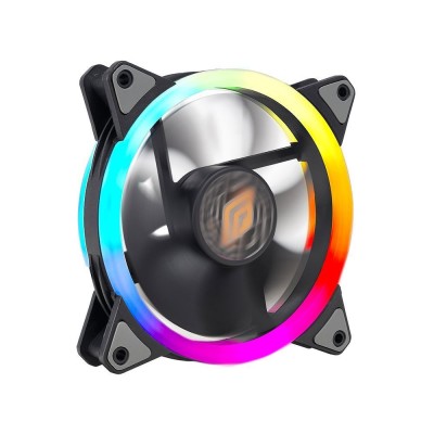 Y-VENTOLA LIPS 1 BLACK 16LED DUAL HALO R