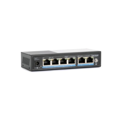 SWITCH 4PT POE+ 10/100 VS-POE2042FE-60W