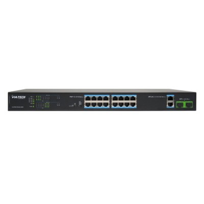 SWITCH 16PT POE 10/100 VS-POE2164GE-200W