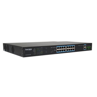 SWITCH 16PT POE 10/100 VS-POE2164GE-200W