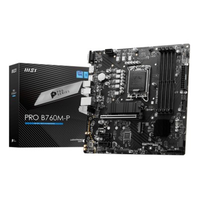 MB LGA1700 PRO B760M-P DDR5 (MATX) ALDER