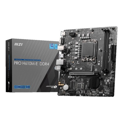 MB LGA1700 PRO H610M-E DDR4 (mATX) ALDER