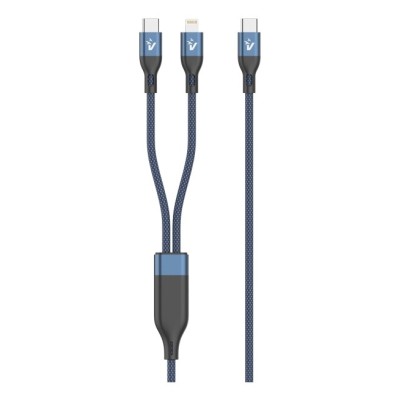 CAVO TypeC to 1TC+1Light 100W CS-NCCL12B