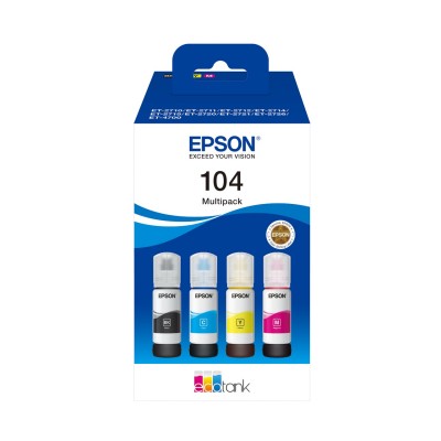 ECOTANK EPSON 104 MULTIP. C13T00P640 CF4