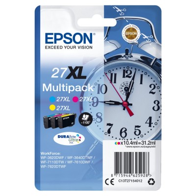 CART. EPSON 27XL C13T27154012 C/M/Y