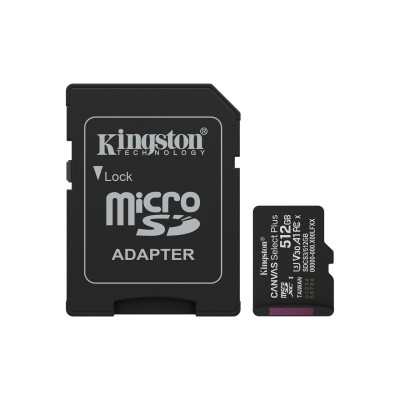 MICRO SD KINGSTON 512GB CL10 SDCS3/512