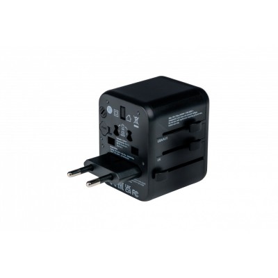 ADATT. DA VIAGGIO UTA-02 USB/USB-C 49544