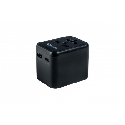 ADATT. DA VIAGGIO UTA-02 USB/USB-C 49544