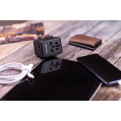 ADATT. DA VIAGGIO UTA-02 USB/USB-C 49544