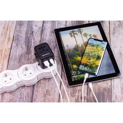 ADATT. DA VIAGGIO UTA-02 USB/USB-C 49544