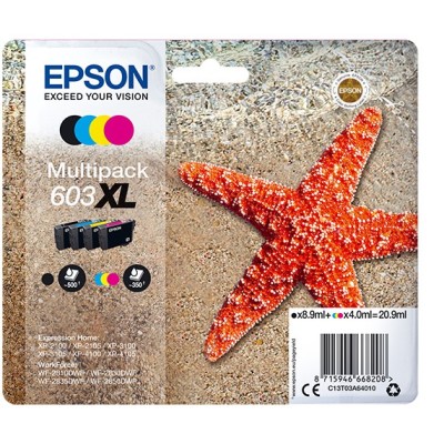 MULTIPACK EPSON 603XL C13T03A64010
