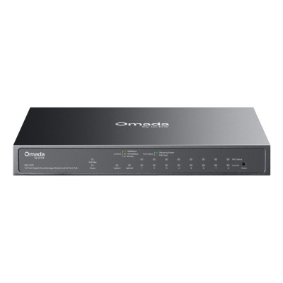 SWITCH 10PT ES210GP 8POE+ 1SFP E MANAGED
